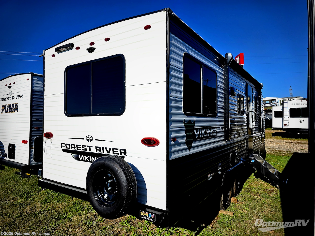 2025 Forest River Viking 5K Series 242MK - Used Travel Trailer For Sale by Optimum RV - Inman in Inman, South Carolina features Awning