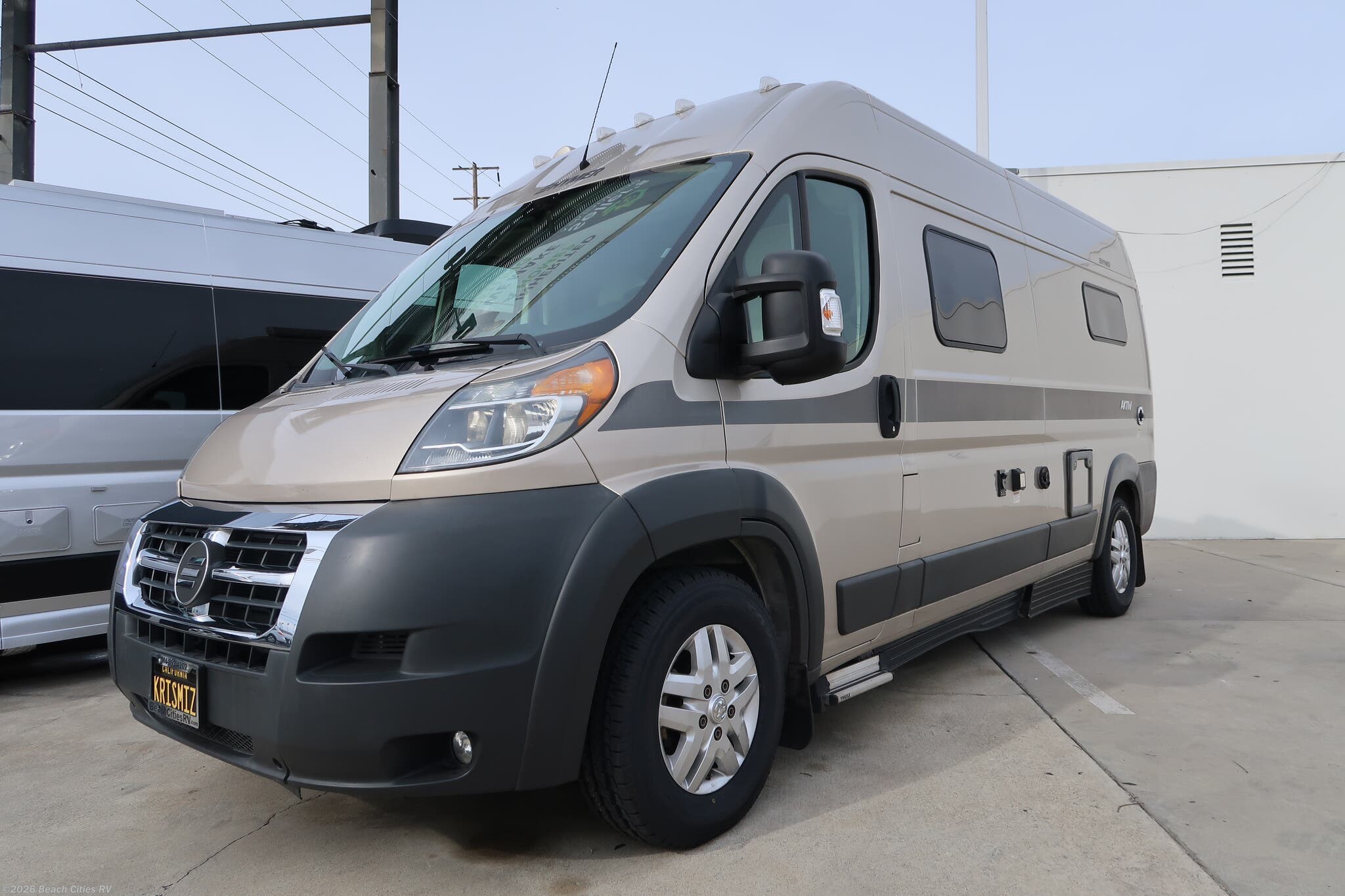 2018 Hymer Aktiv ECO-TREK 400 - Used Class B For Sale by Beach Cities RV in Midway City, California features Overhead Cabinetry, LP Detector, Toilet, Roof Vents, Queen Bed