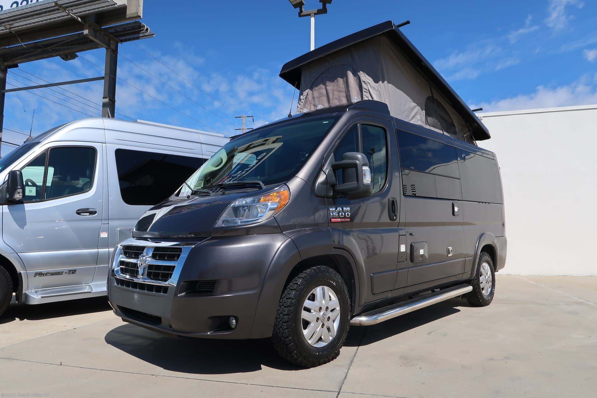 2019 Pleasure-Way Tofino - Used Class B For Sale by Beach Cities RV in Midway City, California features Queen Bed, Backup Monitor, Inverter, Batteries, Ladder