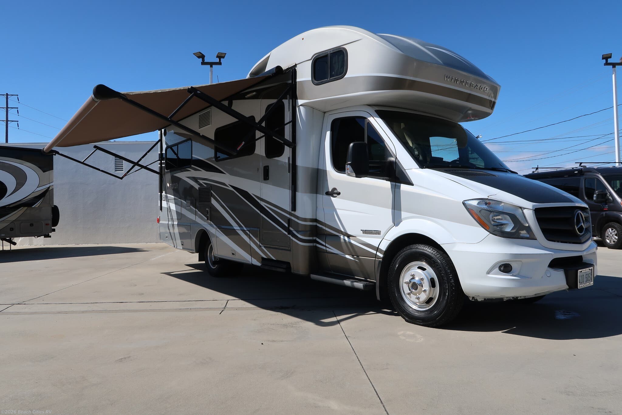 2016 Winnebago Navion 24J - Used Class C For Sale by Beach Cities RV in Midway City, California features Shower, Toilet, Non-Smoking Unit, Self Contained, Stereo System