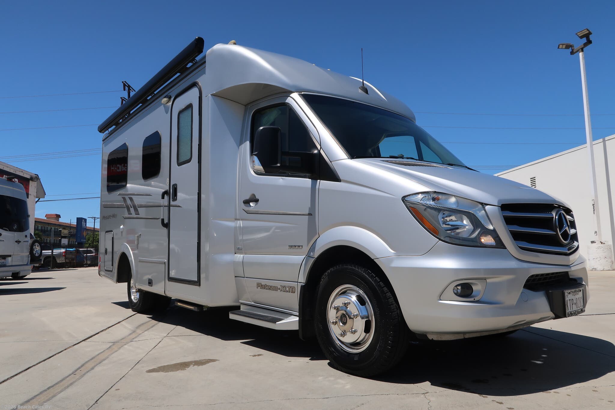 2017 Pleasure-Way Plateau XLTD - Used Class B+ For Sale by Beach Cities RV in Midway City, California features TV Antenna, Backup Monitor, LP Detector, Medicine Cabinet, Stove