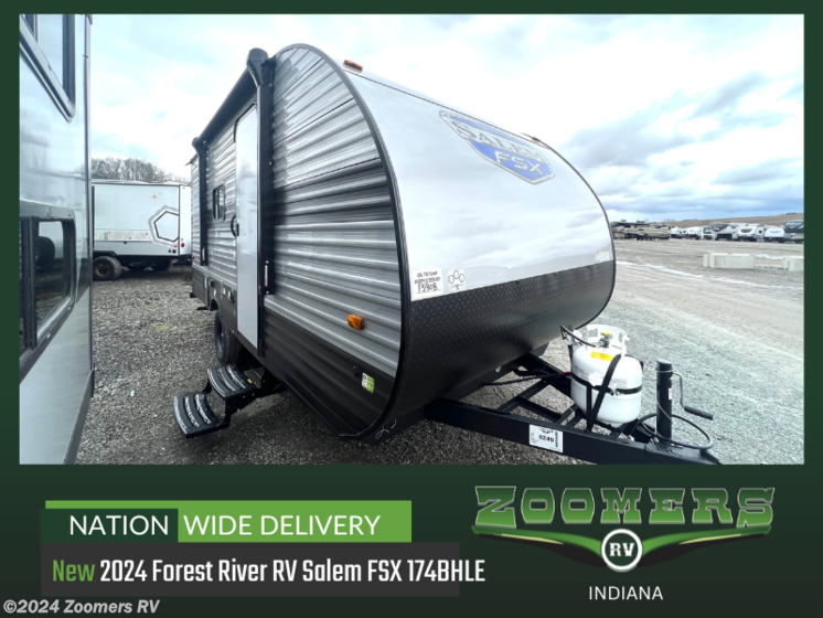 New 2024 Forest River Salem FSX 174BHLE available in Wabash, Indiana