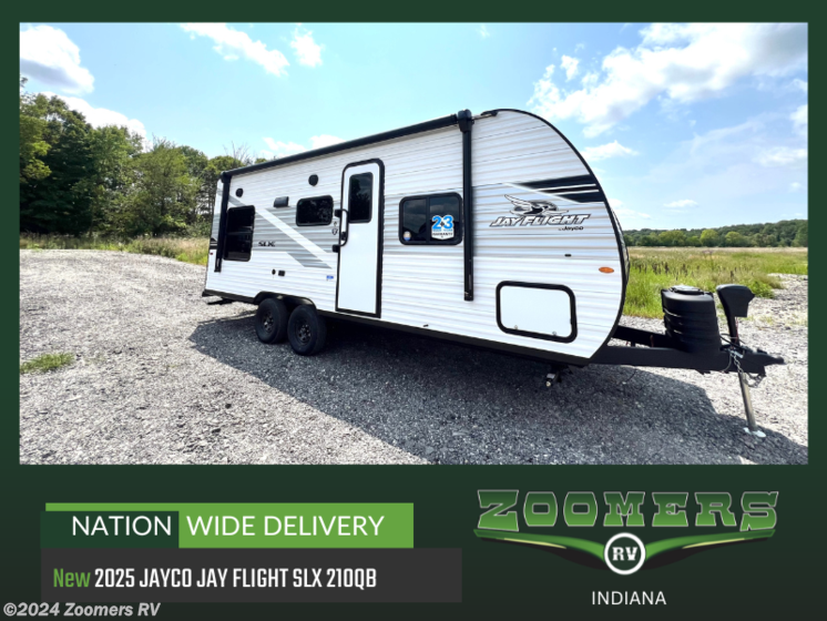 New 2025 Jayco Jay Flight SLX 210QB available in Wabash, Indiana