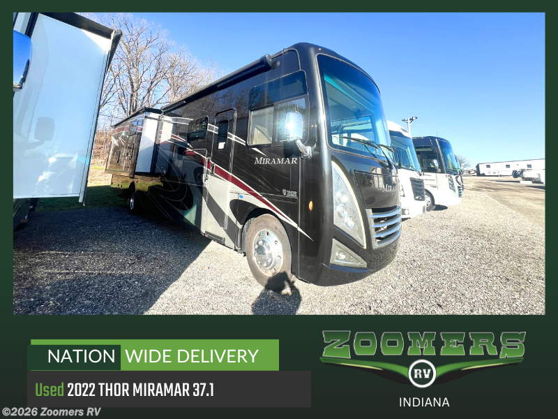 2022 Thor Motor Coach Miramar 37.1 RV for Sale in Wabash, IN 46992 ...