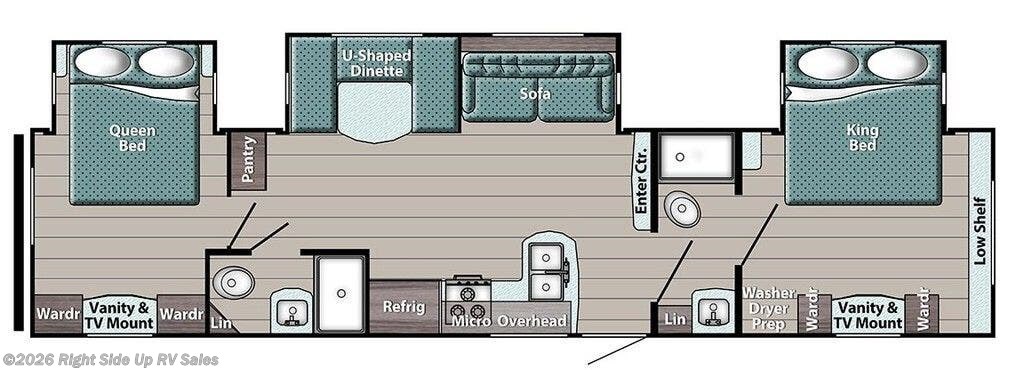 2024 Gulf Stream Kingsport Supreme Series 33DBDB - New Travel Trailer For Sale by Right Side Up RV Sales in Salt Lake City, Utah