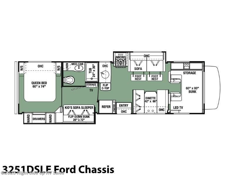 2020 Forest River Forester LE 3251DSLE - Used Class C For Sale by Right Side Up RV Sales in Salt Lake City, Utah