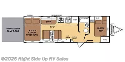 2014 Dutchmen Razorback 2650 - Used Toy Hauler For Sale by Right Side Up RV Sales in Salt Lake City, Utah