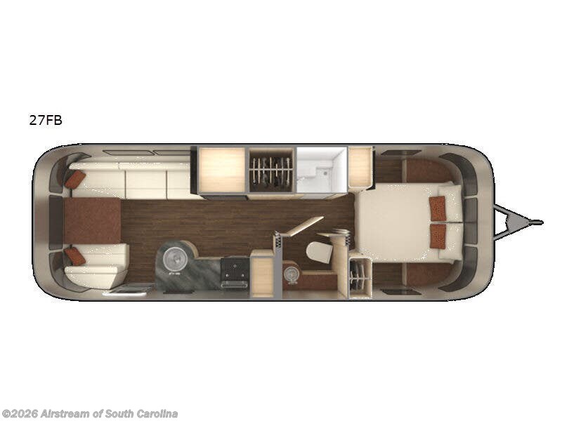 2019 Airstream International 27FBQ - Used Travel Trailer For Sale by Airstream of South Carolina in Lexington, South Carolina