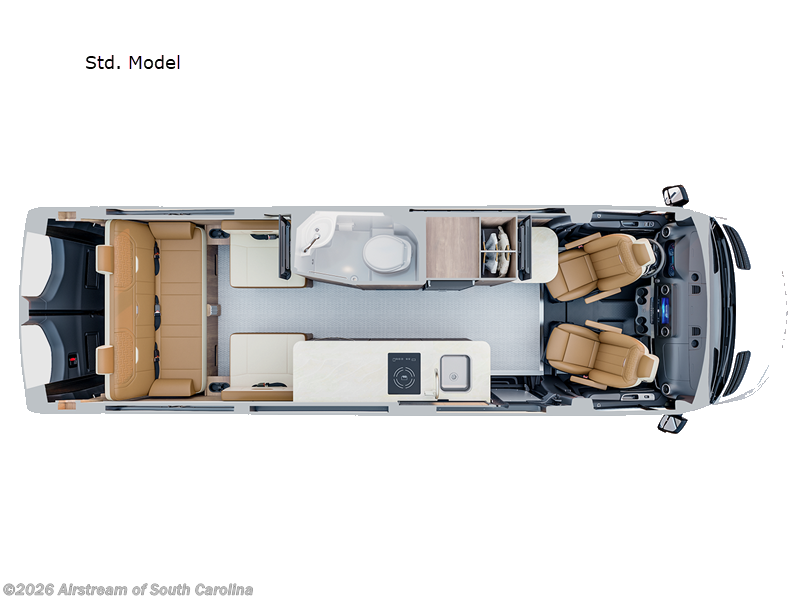2026 Airstream Interstate 24GTX Std. Model - New Class B For Sale by Airstream of South Carolina in Lexington, South Carolina