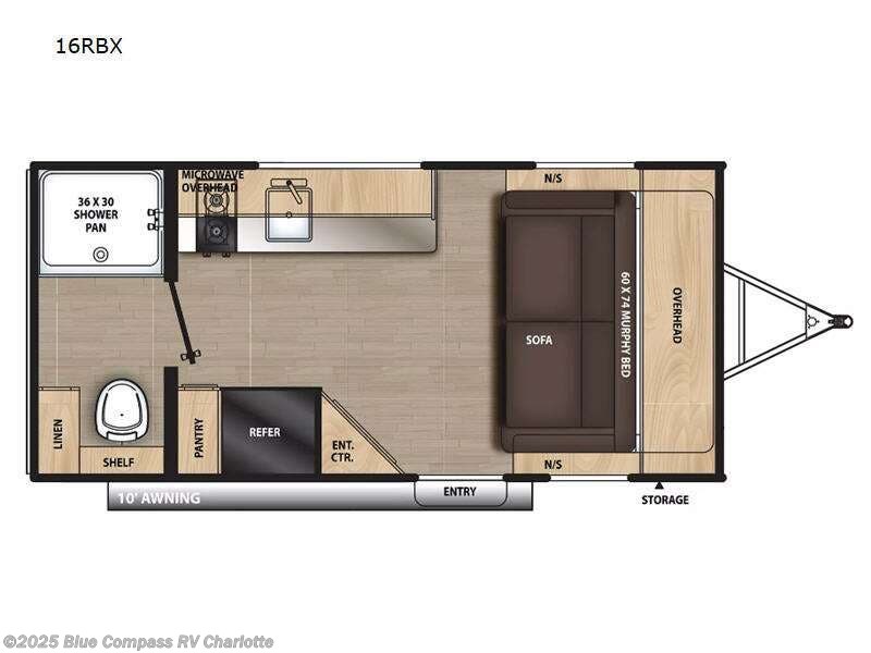 2023 Forest River Aurora 16RBX - Used Travel Trailer For Sale by Blue Compass RV Charlotte in Concord, North Carolina
