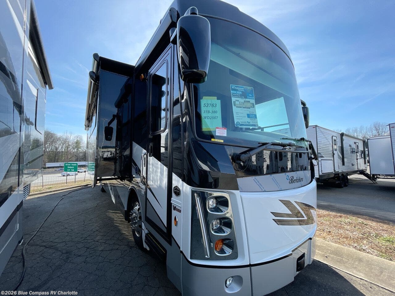 2026 Forest River Berkshire XL 37B - New Class A For Sale by Blue Compass RV Charlotte in Concord, North Carolina features Slideout