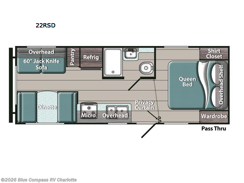 2024 Gulf Stream Friendship 22RSD - Used Travel Trailer For Sale by Blue Compass RV Charlotte in Concord, North Carolina
