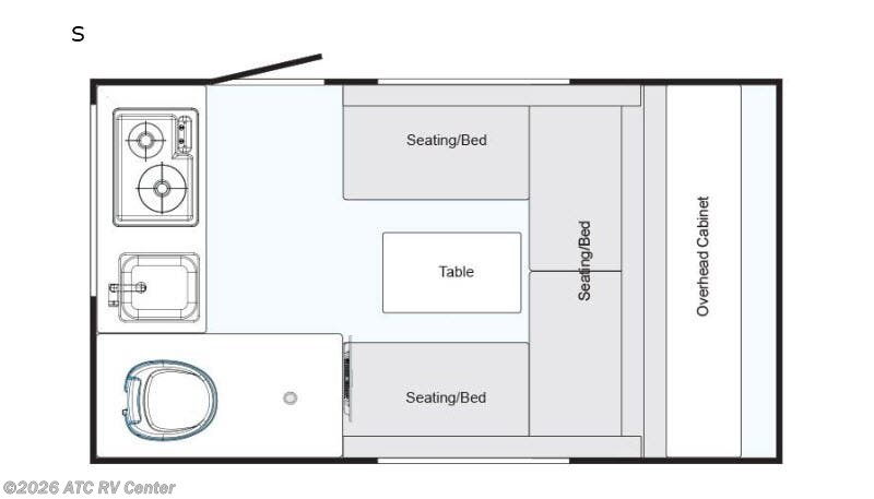 2019 NuCamp TAB 320 S - Used Travel Trailer For Sale by ATC RV Center in Cedar Rapids, Iowa