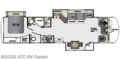 2017 Forest River Georgetown XL 378TS - Used Class A For Sale by ATC RV Center in Cedar Rapids, Iowa features Slideout