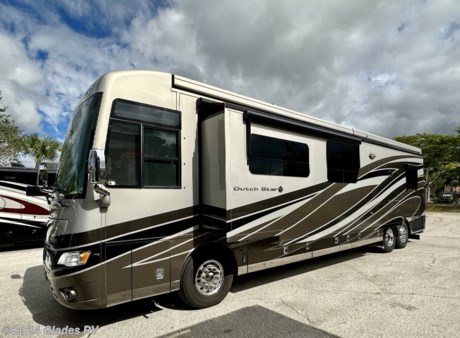 &lt;p&gt;&lt;strong&gt;2018 NEWMAR DUTCH STAR 4327 / 450 HP CUMMINS / RARE HIDE A BED BUNK SOFA&lt;/strong&gt;&lt;/p&gt;
&lt;p&gt;&lt;strong&gt;KING SIZE BED, INTEGRATED AWNINGS, AUTO LEVELING, INDUCTION COOKTOP, CENTRAL VACUUM, RESIDENTIAL REFRIGERATOR, WASHER &amp;amp; DRYER, DISHWASHER, REVERSE OSMOSIS SYSTEM AND MUCH MORE...&lt;/strong&gt;&lt;/p&gt;