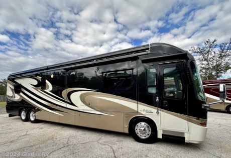 &lt;p&gt;2013 ENTEGRA ANTHEM 44DLQ / 450 HP CUMMINS&lt;/p&gt;
&lt;p&gt;AQUA-HOT, HEATED FLOORS, GIRARD INTEGRATED AWNING, POWER SHADES, EXTERIOR FREEZER, DISHWASHER, STACKED WASHER &amp;amp; DRYER, CENTRAL VACUUM, SIDE-MOUNTED RADIATOR, OUTSIDE TV, KEYLESS ENTRY AND MUCH MORE...&amp;nbsp;&lt;/p&gt;