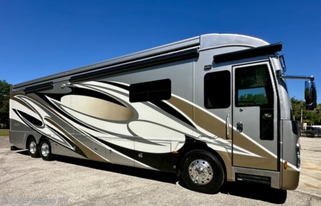 &lt;p&gt;2014 AMERICAN COACH AMERICAN TRADITION 42G / ONE OWNER / BATH AND A HALF / 450 HP&lt;/p&gt;
&lt;p&gt;ALL ELECTRIC, 6-WAY POWER &amp;amp; HEATED SEATS, DUAL DASH MONITORS, GPS, POWER DRIVER WINDOW, TIRE PRESSURE&amp;nbsp; MONITORING SYSTEM, SILVERLEAF CHASSIS MONITORING SYSTEM, DAY/NIGHT POWER SHADES, CENTRAL VACUUM, IN-MOTION SATELLITE SYTEM, L-SHAPED SOFA WITH AIR MATTRESS, ELECTRIC FIREPLACE, SOLID-SURFACE COUNTERTOPS, INDUCTION COOKTOP, RESIDENTIAL REFRIGERATOR, STACKED WASHER &amp;amp; DRYER, SLEEP NUMBER KING BED, CEILING FAN, WHOLE-COACH WATER FILTER, AQUA-HOT, POWER CORD REEL, ONAN 10,000KW GENERATOR, SURGE GUARD SYSTEM, 2 GIRARD NOVA POWER AWNINGS WITH WIND SENSOR, 2 SLIDE TRAYS IN STORAGE BAYS AND MUCH MORE...&amp;nbsp;&lt;/p&gt;