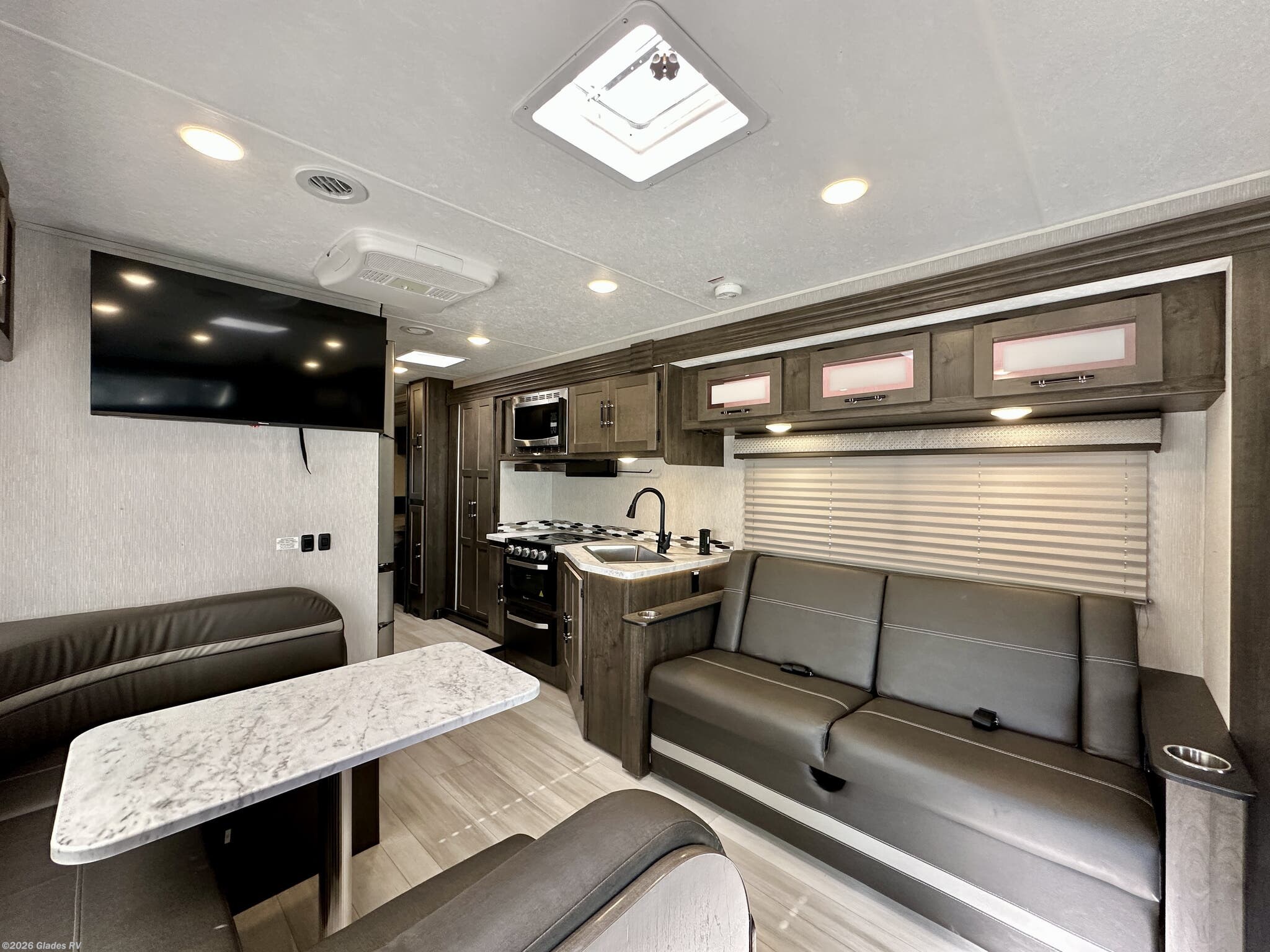 2023 Coachmen Leprechaun 311FS - Used Class C For Sale by Glades RV in Fort Myers, Florida features Keyless Entry, Residential Refrigerator, Oven, Queen Bed, Backup Camera