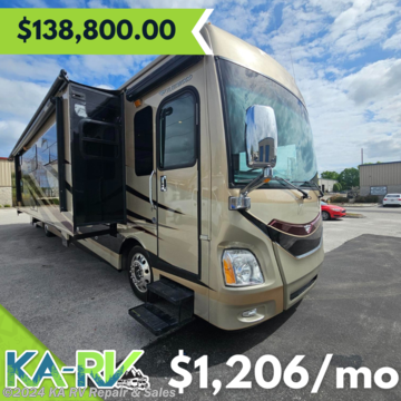 &lt;p&gt;2016 Fleetwood Discovery 40G &amp;ndash; Stock # 10187 This family friendly fully loaded bunk house can comfortably sleep up to 8. The main bedroom features a King bed with a memory foam mattress, a rear wardrobe, stackable washer/dryer, and a tv. Outside of the bedroom you find a full bathroom and two bunk beds. The kitchen features a double kitchen sink, three burner range, microwave, state of the art dishwasher, and refrigerator. The living area features a full pull-out couch, and a large U-shaped dinette that converts into a bed. There is plenty of storage inside and outside the motor home. Generator: Cummins Onan RV QD 8000, Generator Hours: 2144.4 Hours, GVWR: 36,400lbs, Tire Age: 2019, Length: 41 FT, Fresh Water Tank: 100 Gal, Gray Water Tank: 75 Gal, Black Water Tank: 50 Gal, Propane Tank: (1) 38.7 Gal, Gas/Diesel: Diesel Engine: Cummins I-6 Diesel Pusher, Mileage: 58,335, A/C: 3, Washer/Dryer: Yes, Awning: 1, Slide out: 2, Hydraulic Stabilizers: Yes, Sleeping Capacity: 8&lt;/p&gt;