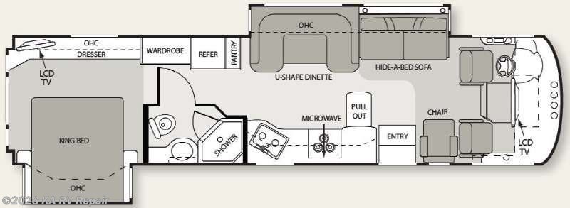 2011 Four Winds International Hurricane 34U - Used Class A For Sale by KA RV Repair in DeBary, Florida features Slideout