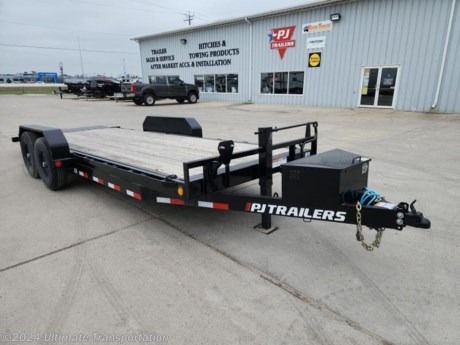 Ultimate Transportation in Fargo, ND has a New 83&quot;X20&#39; Tandem Axle Tilt Trailer for sale. Check out this trailer&#39;s details below!

Standard Features:-(2) 7,000lb Axles with 2 Electric Brake-2 5/16&quot; Coupler-Full 20&#39; Power Tilt-2&quot;X6&quot; Green Treated Floor-Black in Color


*Might be pictured with optional spare tire &amp; carrier mount.*

Ultimate Transportation in Fargo, North Dakota has everything you need when it comes to trailers. We sell utility trailers, enclosed trailers, dump trailers, race trailers, equipment trailers and more. Our popular trailer brands include inTech, United Trailers, PJ Trailers, Impact, NEO, Bear Track &amp; more.

Ultimate Transportation also has a full parts &amp; service department. Don&#39;t forget to shop our popular trailer parts including toolboxes, spare tires, extra lug nuts, and more! Ask your Trailer Sales Expert or our parts department for recommendations for your trailer. 

For over 25 years, Ultimate Transportation has been the area&#39;s leader for custom-built trailers. Whether you&#39;re looking for a car hauler racing trailer with all the bells and whistles, or wanting to create the ultimate tailgating trailer experience, Ultimate Transportation can help with your custom trailer order!

Call Ultimate Transportation at 701-282-6060 and talk with our trailer sales team today!