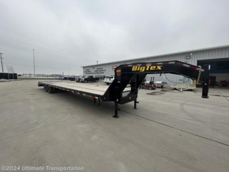Ultimate Transportation in Fargo, ND has a Used 2023 BigTex 102&quot;X40&#39; Gooseneck available for sale. Check out this trailer&#39;s details below!

Featuring:-35&#39; Deck with 5&#39; Dovetail-2-10,000# Dual Wheel w/ Oil Bath Electric Brake Axles-2-5/16&quot; Gooseneck Coupler-Floor-Treated Pine-(2) 5&#39; MEGA Ramps-Stake Pockets Along Both Sides, 24&quot; O.C.-Recessed, Grommet-Mounted L.E.D. Lighting-Sealed, Modular Cold-Weather Wiring Harness-ST235/80 R-16 Load Range E (Dual)-Black-3/8&quot; Heavy Duty Rub Rail on Both Sides-Front Lockable Toolbox Uprights w/ Chain Holder-1-1/4&quot; Pipe Chain Spools Between Stake Pockets Pockets


All used trailers sold by Ultimate Transportation are sold AS IS with no warranties. Inspections &amp; service work is available for additional cost. Used trailers are priced appropriately knowing the potential for service work needed. 

Ultimate Transportation in Fargo, North Dakota has everything you need when it comes to trailers. We sell utility trailers, enclosed trailers, dump trailers, race trailers, equipment trailers and more. Our popular trailer brands include inTech, United Trailers, PJ Trailers, Impact, NEO, Bear Track &amp; more.

Ultimate Transportation also has a full parts &amp; service department. Don&#39;t forget to shop our popular trailer parts including toolboxes, spare tires, extra lug nuts, and more! Ask your Trailer Sales Expert or our parts department for recommendations for your trailer. 

For over 25 years, Ultimate Transportation has been the area&#39;s leader for custom-built trailers. Whether you&#39;re looking for a car hauler racing trailer with all the bells and whistles, or wanting to create the ultimate tailgating trailer experience, Ultimate Transportation can help with your custom trailer order!

Call Ultimate Transportation at 701-282-6060 and talk with our trailer sales team today!