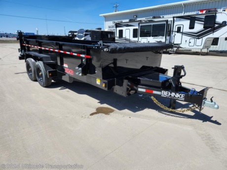 Ultimate Transportation in Fargo, ND has a New Behnke 83&quot;X16&#39; Heavy Duty 20K Dump Trailer for sale. Check out this trailer&#39;s details below!

Standard Features:-(2) 10,000lb Spring Axles With Electric Brakes-(8) D Rings-6&#39; Slide In Ramps-3/16&quot; Gauge Steel Floor-Reflector Tape-Stake Pockets

Additional Upgrades Included:-Roll Tarp-Spare Tire Mount-Horn Plastics Bedliner

*Might be pictured with optional spare tire &amp; carrier mount.*

Ultimate Transportation in Fargo, North Dakota has everything you need when it comes to trailers. We sell utility trailers, enclosed trailers, dump trailers, race trailers, equipment trailers and more. Our popular trailer brands include inTech, United Trailers, PJ Trailers, Impact, NEO, Bear Track &amp; more.

Ultimate Transportation also has a full parts &amp; service department. Don&#39;t forget to shop our popular trailer parts including toolboxes, spare tires, extra lug nuts, and more! Ask your Trailer Sales Expert or our parts department for recommendations for your trailer. 

For over 25 years, Ultimate Transportation has been the area&#39;s leader for custom-built trailers. Whether you&#39;re looking for a car hauler racing trailer with all the bells and whistles, or wanting to create the ultimate tailgating trailer experience, Ultimate Transportation can help with your custom trailer order!

Call Ultimate Transportation at 701-282-6060 and talk with our trailer sales team today!