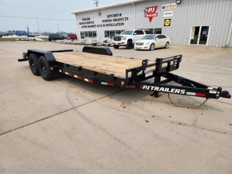 Ultimate Transportation in Fargo, ND has a New 83&quot;X20&#39; Equipment Trailer for sale. Check out this trailer&#39;s details below!

Standard Features:-(2) 7,00lb Spring Axles with Electric Brakes-2 5/16&#39;&#39; Coupler-Monster Ramps-3.5&#39; Dove-6&quot; Channel Frame-Black in Color


*Might be pictured with optional spare tire &amp; carrier mount.*

Ultimate Transportation in Fargo, North Dakota has everything you need when it comes to trailers. We sell utility trailers, enclosed trailers, dump trailers, race trailers, equipment trailers and more. Our popular trailer brands include inTech, United Trailers, PJ Trailers, Impact, NEO, Bear Track &amp; more.

Ultimate Transportation also has a full parts &amp; service department. Don&#39;t forget to shop our popular trailer parts including toolboxes, spare tires, extra lug nuts, and more! Ask your Trailer Sales Expert or our parts department for recommendations for your trailer. 

For over 25 years, Ultimate Transportation has been the area&#39;s leader for custom-built trailers. Whether you&#39;re looking for a car hauler racing trailer with all the bells and whistles, or wanting to create the ultimate tailgating trailer experience, Ultimate Transportation can help with your custom trailer order!

Call Ultimate Transportation at 701-282-6060 and talk with our trailer sales team today!