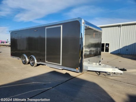 Ultimate Transportation in Fargo, ND has a New 2024 inTech 8.5&#39;x24&#39; Enclosed Trailer for sale. Check out this trailer&#39;s details below!

Standard Features:-(2) 5,200lb Torsion Axles with Electric Brakes-Full Perimeter Aluminum Frame-All Tube Construction-16&quot; OC Walls, Floor, and Ceiling-Rear Ramp Door with Continuous Hinge-Rear Caster Wheels-48&quot; 405 Series Entrance Door-4&quot; Mill Finish Upper and Lower Rub Rail-One Piece Roof-Screwless Exterior .040-LED Lights-24&quot; Stoneguard-Extruded Aluminum Flooring-7&#39; Height-4&#39; Beavertail-8&quot; Upper and Lower Cabinet-(6) 18&quot; LED 12V Lights-30 Amp Load Center-12V Battery-12V Fuse Panel-(4) 120V/20 Amp Outlets-60 Amp Converter W/ Charger-Motorbase Plug with 25&#39; Shore Cord-Brace and Wire for Future Roof A/C Installation

Additional Upgrades Included:-Premium Escape door-Set Back Jack-Screwless Aluminum Walls and Ceiling-Winch Plate

*Might be pictured with optional spare tire &amp; carrier mount.*

Ultimate Transportation in Fargo, North Dakota has everything you need when it comes to trailers. We sell utility trailers, enclosed trailers, dump trailers, race trailers, equipment trailers and more. Our popular trailer brands include inTech, United Trailers, PJ Trailers, Impact, NEO, Bear Track &amp; more.

Ultimate Transportation also has a full parts &amp; service department. Don&#39;t forget to shop our popular trailer parts including toolboxes, spare tires, extra lug nuts, and more! Ask your Trailer Sales Expert or our parts department for recommendations for your trailer. 

For over 25 years, Ultimate Transportation has been the area&#39;s leader for custom-built trailers. Whether you&#39;re looking for a car hauler racing trailer with all the bells and whistles, or wanting to create the ultimate tailgating trailer experience, Ultimate Transportation can help with your custom trailer order!

Call Ultimate Transportation at 701-282-6060 and talk with our trailer sales team today!