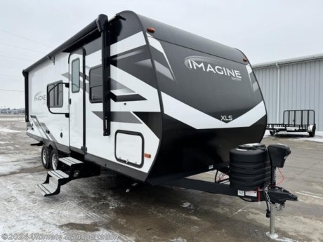 In pursuit of family fun on the road? Look no further than this New 2024 Grand Design Imagine XLS 22MLE! Stock #XXXXXX.

VIRTUAL TOUR-https://virtualtour.granddesignrv.com/tours/iGgpRVarP

Exterior Features:
EXTERIOR
80% Tint Radius Safety Glass Windows
20# LP Bottles (2) w/ Level Gauges
28&quot; Radius Entry Door
Extra Large 2&quot; Fresh Water Drain Valve
Adjustable Power Awning w/ LED Lights
Power Tongue Jack
Aluminum Entry Steps
Spare Tire &amp; Carrier
6&#39; Coiled Break Away Cable
Front Rock Guard
Tuff-Ply Pass Thru Flooring
Sewer Hose Carrier
 
CONSTRUCTION
Gel Coated Fiberglass Exterior
One-Piece Roof Membrane with Limited Lifetime Warranty
Easy Access Low Point Drain Valves
Friction Hinge Entry Door
Magnetic Storage Door Catches
Laminated Aluminum Framed Rear Wall (R-7)
Laminated Aluminum Framed Side Walls (R-7)
Laminated Aluminum Framed Roof and End Walls in Slide Rooms (R-7)
Laminated Aluminum Framed Main Floor (R-30)
5&quot; Radius Wood Framed Roof (R-40)
Heated &amp; Enclosed Underbelly w/ Suspended Tanks
Double Insulated Roof &amp; Front Wall
Heated &amp; Enclosed Dump Valves
High Density Roof Insulation w/ Attic Vent
Moisture Barrier Floor Enclosure
 
RUNNING GEAR
Tire Linc TPMS Prep
Aluminum Rims
Anti-Lock Braking System
 
FRAME &amp; CHASSIS
2&#39;&#39; Accessory Hitch Receiver

Interior Features:
INTERIOR
Solid Drawer Fronts
Glass Cabinet Door Inserts (Select Overhead Cabinets)
Solid Core Cabinet Stiles
Pre-Drilled and Screwed Face Frames
Ball Bearing Full Extension Drawer Glides
Large Panoramic Window
Telescoping Dinette Table
LED Interior Lighting
Wireless Pop-Up Charger w/ 2 USB Outlets
 
KITCHEN
Sink Cover
Residential Countertops
Deep Seated Stainless Steel Sink
Residential Pulldown Sprayer Faucet
 
ELECTRICAL
Battery Kill Switch (Pass Thru)
Monitor Panel w/ One Touch Compass Connect
165W Roof Mounted Solar Panel
Roof Mounted Quick Connect Plugs
40 AMP Charge Controller
30 Amp Service
Detachable Power Cord
Motion Sensor LED Entry Lighting
 
HVAC
High Capacity Furnace
Designated Heat to Subfloor
Residential (Ductless) Heating System Throughout
Ducted Main A/C
PLUMBING
High-Capacity Water Pump
Oversized Tank Capacities
 
BEDROOM
Queen Murphy Bed w/ Storage Drawers (17MKE, 22BHE)
Residential Bedspread
Master Suite with Queen Bed (22MLE, 22RBE, 23LDE, 24BSE, 24SDE, 25DBE)
Built-in Wardrobe Cubby Storage w/USB-C Charging Station and 110V Outlet
 
BATHROOM
Residential Walk-In Shower
Skylight Over Shower
Power Vent Fan
Medicine Cabinet with Mirror
 
APPLIANCE
Microwave
3-Burner Range with Oven
12V 10 CU FT Refrigerator
 
ELECTRONICS
Backup Camera Prep
TV and Cable Prep
High Definition LED TV
Exterior Cable Hookup

Specifications:
OVERALL SIZE
Exterior Height10&#39; 10&quot;
Exterior Length26&#39; 1&quot;
Exterior Width8&#39;
Exterior Width (w/ slide out)10&#39;
Interior Height78&quot;
WEIGHTS
Hitch / Pin Weight490
UVW5,176
GVWR6,995
CAPACITY
Fresh Water Capacity43
Grey Water Capacity45
Waste Water Capacity37
Propane Tanks2
LPG40
Sleeping Capacity4
APPLIANCES
Water HeaterTankless 
Refrigerator10 cu. ft.
Furnace25,000 BTU
AC15,000 BTU
RUNNING GEAR
Axles2
Wheel Size14 in.
Tire SizeST205/75R14LRD
CONSTRUCTION
Construction TypeAluminum Cage
Floor R-ValueR-30
Wall R-ValueR-7
Roof R-ValueR-40
Slide Room R-ValueR-7
DIMENSIONS
Standard Bed60 X 80 Queen Bed
Standard BunkN/A
Shower27 X 36
EXTERIOR
Slides1
Awnings1
Awning Length18&#39;


Popular Accessories Add-Ons:
Owner&#39;s Kit
Water Filtration System
Exterior Ladder Upgrade
Maxx Air Vent Covers
Backup Cameras
Generators
Much, Much More

Ultimate Transportation in Fargo, ND provides a full line of camper parts and RV accessories along with a full RV service department. A few of these services include winterization, diagnostics, general repair, aftermarket installation, and much more. 

Not seeing the floorplan you&#39;re looking for? We&#39;re happy to work with you to order the custom camper, toy hauler, or ice house that&#39;s right for you. We have a variety of manufacturers such as Grand Design RV, Heartland RV, Forest River XLR Toy Haulers, Ice Castle Rugged RV, and Team Lodge. Check out our showrooms here: https://www.ultimate-transportation.com/recreation/showroom. 
Give us a call at 701-282-6060 or fill out a request form on our website to have our recreational sales team get in contact with you.