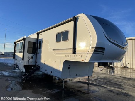 In pursuit of family fun on the road? Look no further than this New Grand Design Influence 4003BH Bunk House! Stock #A17617.

Virtual Tour-https://virtualtour.granddesignrv.com/tours/8Fn2KCih3

Exterior Features:

EXTERIOR
Exterior Spray Port (Door Side)
Influence Solar Package (330w Solar Panel, Controller, Inverter Prep)
Gel Coat Exterior Sidewalls
Color Matched Fender Skirt
TPO Roof Covering w/ Limited Lifetime Warranty
Slam-Latch Baggage Doors
Magnetic Entry and Baggage Door Catches
Entry Door w/Privacy Glass
Framed Tinted Window
Painted Gel Coat Fiberglass Front Cap
Exterior Security Light
Roof Ladder
17.5&quot; Spare Tire (Undermount)
Power Patio Awning with Integrated LED Lighting
Sewer Hose Storage Area
Keyed Alike
SolidStep Quad Entry Steps
 
CONSTRUCTION
5-Side Aluminum Cage Construction
Walk-On Roof
Fully Enclosed Underbelly w/ Heated Tanks and Storage
 
RUNNING GEAR
Heavy Duty 17.5 H-Rated Tires
Heavy Duty 7,000 lb. Axles
MORryde CRE3000 Suspension System
ABS Braking System
 
FRAME &amp; CHASSIS
Upgraded Axle Hangers
6-Point Electric Leveling System
101&quot; Widebody Construction

Interior Features:
KITCHEN
Oversized Kitchen Pantry
LED Rope Lighting in Pantry
Residential Kitchen Faucet with Pullout Sprayer
Hardwood Kitchen Light Soffit
Washer/Dryer Prep
Hardwood Cabinet Doors
Solid Surface Countertops
Smart Sink w/ removeable cutting board, produce strainer and glass rinser
 
ELECTRICAL
55 Amp Converter
50 Amp Service w/Detachable Power Cord
12-Volt Battery Disconnect
 
HVAC
12-Volt High Power MaxxAir Fan with Rain Sensor
Stealth A/C System
35k BTU High Capacity Furnace
Attic Vent
High Capacity Heat Ducts
PLUMBING
On Demand Tankless Water Heater
12V Tank Heaters
All-In-One Enclosed and Heated Utility Center
 
BEDROOM
Residential Style Headboard
Under Bed Storage Area
Individually Switched Reading Lights Over Bed
60&quot; x 80&quot; Queen Bed
Window Above Master Bed Headboard
Dresser w/ Slide-Top Hidden Storage
Night Stands with USB Ports
Bedside 110-Volt Outlets (2)
 
BATHROOM
One-Piece Fiberglass Shower with Glass Door
Porcelain Toilet
Undermount Lav Sink
 
APPLIANCE
Professional Grade Stainless Steel Cooktop w/ Built-in Oven
12-Volt 16 Cu. Ft. Refrigerator
Microwave
 
ELECTRONICS
Under Unit LED Light Kit
TravlFi On-Board WiFi Ready
King Jack Antenna
Back-Up Camera Prep
Tire Linc TPMS System
LED TV in Master Bedroom
Satellite/Cable Prep
Exterior Cable/Satellite Plug-In
LED Smart TV in Living Area
Rockford Fosgate Stereo Ent. System w/ HDMI and App Controls
Exterior Speakers

Specifications:

OVERALL SIZE
Exterior Height13&#39; 6&quot;
Exterior Height (w/opt. AC) 0&#39;
Exterior Length40&#39; 4&quot;
Exterior Width8&#39; 5&quot;
Exterior Width (w/ slide out)N/A
Interior HeightN/A
WEIGHTS
Hitch / Pin Weight2,728
UVW14,798
GVWR16,800
CAPACITY
Fresh Water Capacity81
Grey Water Capacity106
Waste Water Capacity106
Propane Tanks2
LPG60
Sleeping Capacity8
APPLIANCES
Water HeaterTankless 
Refrigerator16 cu. ft.
Furnace35 BTU
AC15,000 BTU
RUNNING GEAR
Axles2
Wheel Size17.50 in.
Tire SizeST215/75R 17.5 LRH
CONSTRUCTION
Construction TypeLaminated
Floor R-ValueR-45
Wall R-ValueR-11
Roof R-ValueR-40
Slide Room R-ValueR-11
DIMENSIONS
Standard Bed60 X 80 Queen Bed (King Opt.)
Standard Bunk54&quot; x 72&quot;
Shower48x30
EXTERIOR
Slides4
Awnings2
Awning Length
14&#39; 5&quot;
10&#39; 4&quot;


Popular Accessories Add-Ons:
Owner&#39;s Kit
Water Filtration System
Exterior Ladder Upgrade
Maxx Air Vent Covers
Backup Cameras
Generators
Much, Much More

Ultimate Transportation in Fargo, ND provides a full line of camper parts and RV accessories along with a full RV service department. A few of these services include winterization, diagnostics, general repair, aftermarket installation, and much more. 

Not seeing the floorplan you&#39;re looking for? We&#39;re happy to work with you to order the custom camper, toy hauler, or ice house that&#39;s right for you. We have a variety of manufacturers such as Grand Design RV, Heartland RV, Forest River XLR Toy Haulers, Ice Castle Rugged RV, and Team Lodge. Check out our showrooms here: https://www.ultimate-transportation.com/recreation/showroom. 
Give us a call at 701-282-6060 or fill out a request form on our website to have our recreational sales team get in contact with you.
