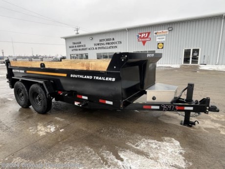 Ultimate Transportation in Fargo, ND has a New Make Model Name Type for sale. Check out this trailer&#39;s details below! Stock #095975

Standard Features:-(2) 8,000lb Spring Axles with Electric Brakes-ST235/80/R16 Tires on Black Mods-Double Door Tailgate/Slam Lock-10GA floor-Welded Fenders-Protected Wiring-7K Jack-LED Lights-Aluminum Tool Box-Tarp

*Might be pictured with optional spare tire &amp; carrier mount.*

Ultimate Transportation in Fargo, North Dakota has everything you need when it comes to trailers. We sell utility trailers, enclosed trailers, dump trailers, race trailers, equipment trailers and more. Our popular trailer brands include inTech, United Trailers, PJ Trailers, Impact, NEO, Bear Track &amp; more.

Ultimate Transportation also has a full parts &amp; service department. Don&#39;t forget to shop our popular trailer parts including toolboxes, spare tires, extra lug nuts, and more! Ask your Trailer Sales Expert or our parts department for recommendations for your trailer. 

For over 25 years, Ultimate Transportation has been the area&#39;s leader for custom-built trailers. Whether you&#39;re looking for a car hauler racing trailer with all the bells and whistles, or wanting to create the ultimate tailgating trailer experience, Ultimate Transportation can help with your custom trailer order!

Call Ultimate Transportation at 701-282-6060 and talk with our trailer sales team today!