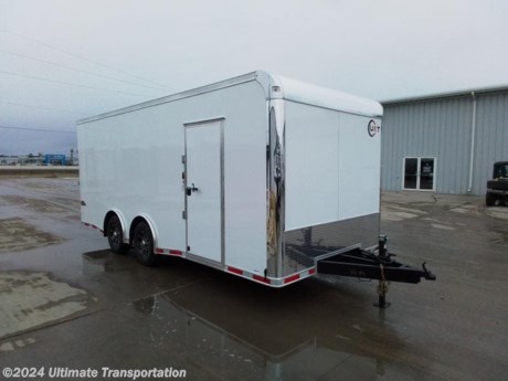 Ultimate Transportation in Fargo, ND has a New United UXT 8.5&#39;X20&#39; Enclosed for sale. Check out this trailer&#39;s details below!

Standard Features:-7,000lb Torsion Axles with Electric Brakes-7&#39; Height-Spread Axles-16&quot; OC Walls, Floor, and Ceiling-3/4&quot; Plywood Floor-3/8&quot; Plywood Walls-Screwless Exterior-ATP Stoneguard-ST235/80/R16 on Aluminum Wheels-LED Lights-32&quot;X72&quot; RV Door-Ramp Rear Door

Additional Upgrades Included:-Cam Bar on Side Door-7K Drop Leg Jack

*Might be pictured with optional spare tire &amp; carrier mount.*

Ultimate Transportation in Fargo, North Dakota has everything you need when it comes to trailers. We sell utility trailers, enclosed trailers, dump trailers, race trailers, equipment trailers and more. Our popular trailer brands include inTech, United Trailers, PJ Trailers, Impact, NEO, Bear Track &amp; more.

Ultimate Transportation also has a full parts &amp; service department. Don&#39;t forget to shop our popular trailer parts including toolboxes, spare tires, extra lug nuts, and more! Ask your Trailer Sales Expert or our parts department for recommendations for your trailer. 

For over 25 years, Ultimate Transportation has been the area&#39;s leader for custom-built trailers. Whether you&#39;re looking for a car hauler racing trailer with all the bells and whistles, or wanting to create the ultimate tailgating trailer experience, Ultimate Transportation can help with your custom trailer order!

Call Ultimate Transportation at 701-282-6060 and talk with our trailer sales team today!