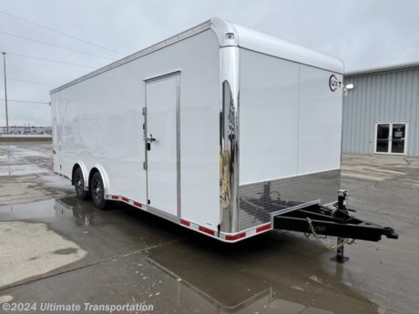 Ultimate Transportation in Fargo, ND has a New United UXT 8.5&#39;X24&#39; Enclosed for sale. Check out this trailer&#39;s details below!

Standard Features:-7,000lb Torsion Axles with Electric Brakes-7&#39; Height-Spread Axles-16&quot; OC Walls, Floor, and Ceiling-3/4&quot; Plywood Floor-3/8&quot; Plywood Walls-Screwless Exterior-ATP Stoneguard-ST235/80/R16 on Aluminum Wheels-LED Lights-32&quot;X72&quot; RV Door-Double Rear Doors

Additional Upgrades Included:-Cam Bar on Side Door-7K Drop Leg Jack

*Might be pictured with optional spare tire &amp; carrier mount.*

Ultimate Transportation in Fargo, North Dakota has everything you need when it comes to trailers. We sell utility trailers, enclosed trailers, dump trailers, race trailers, equipment trailers and more. Our popular trailer brands include inTech, United Trailers, PJ Trailers, Impact, NEO, Bear Track &amp; more.

Ultimate Transportation also has a full parts &amp; service department. Don&#39;t forget to shop our popular trailer parts including toolboxes, spare tires, extra lug nuts, and more! Ask your Trailer Sales Expert or our parts department for recommendations for your trailer. 

For over 25 years, Ultimate Transportation has been the area&#39;s leader for custom-built trailers. Whether you&#39;re looking for a car hauler racing trailer with all the bells and whistles, or wanting to create the ultimate tailgating trailer experience, Ultimate Transportation can help with your custom trailer order!

Call Ultimate Transportation at 701-282-6060 and talk with our trailer sales team today!