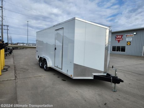 Ultimate Transportation in Fargo, ND has a **New Impact 7.5&#39;X18&#39; Enclosed Trailer ** for sale. Check out this trailer&#39;s details below!

Standard Features:-(2) 3,500lb Spring Axles-Additional 6&quot; Height-24&quot; ATP Stoneguard-2K Mount Jack-Ramp Door w/ Spring Assist-6-D-Rings (5000lb) w/ Steel Plate (Bolted Backer)-Beavertail

*Might be pictured with optional spare tire &amp; carrier mount.*

Ultimate Transportation in Fargo, North Dakota has everything you need when it comes to trailers. We sell utility trailers, enclosed trailers, dump trailers, race trailers, equipment trailers and more. Our popular trailer brands include inTech, United Trailers, PJ Trailers, Impact, NEO, Bear Track &amp; more.

Ultimate Transportation also has a full parts &amp; service department. Don&#39;t forget to shop our popular trailer parts including toolboxes, spare tires, extra lug nuts, and more! Ask your Trailer Sales Expert or our parts department for recommendations for your trailer. 

For over 25 years, Ultimate Transportation has been the area&#39;s leader for custom-built trailers. Whether you&#39;re looking for a car hauler racing trailer with all the bells and whistles, or wanting to create the ultimate tailgating trailer experience, Ultimate Transportation can help with your custom trailer order!

Call Ultimate Transportation at 701-282-6060 and talk with our trailer sales team today!
