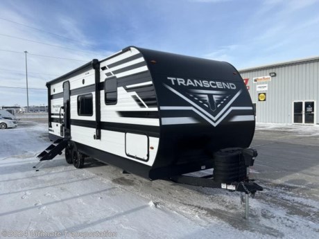 In pursuit of family fun on the road? Look no further than this New 2024 Grand Design Trascend XPLOR 240ML! Stock #829948.

Exterior Features:
EXTERIOR
Power Tongue Jack
Solar Power Inlet
Black Tank Flush
20# LP Bottles (2) with Cover
Friction Hinge Entry Door
Walk-on Roof
Easy Access Low Point Drain Valves
Spare Tire w/ Carrier
Magnetic Storage Door Catches
Extended Grab Handle
Rear Ladder
Tinted Windows
Upgraded STRONGWALL Metal Exterior
 
CONSTRUCTION
TPO Roof Membrane w/ Limited Lifetime Warranty
Insulated Storage Doors
Rear Wall Insulation (R-9)
Side Walls Insulation (R-9)
Slideroom Roof and End Wall Insulation (R-9)
Main Floor Insulation (R-11)
Roof Insulation (R-40)
Heated and Enclosed Underbelly w/ Suspended Tanks
Designated Heat Duct to Subfloor
Thermofoil over Roof &amp; Front Cap
Moisture Barrier Floor Enclosure
 
ELECTRICAL
Battery Kill Switch (Pass Thru)
USB Ports (2)
More Power Outlets
Dimmable LED Strip Lighting
Power Awning
Detachable Power Cord w/ LED Light
Motion Sensor Lights in Key Areas
165W Roof Mounted Solar Panel
Roof Mounted Quick Connect Plugs
40 AMP Charge Controller with Bluetooth
Solar Disconnect

Interior Features:
INTERIOR
Large Solid Bedroom Door (Master Suite)
Power Vent Fan in Bath and Living Room
Solid Hardwood Drawer Fronts
Solid Core Cabinet Stiles
Pre-Drilled and Screwed Cabinetry
Ball Bearing Full Extension Drawer Glides
Residential Countertops
Upgraded Residential Furniture
78&quot; Interior Height
 
KITCHEN
Residential Booth Dinette
Residential Cabinet Doors
Deep Seated Stainless Steel Sink
 
BEDROOM
Residential Bedspread
Master Suite w/ 60&quot; x 80&quot; Queen Bed
E-Z Lift Bed Storage w/ Struts
 
BATHROOM
Walk-in Shower
Medicine Cabinet with Mirror
ABS Tub Surround
Foot Flush Toilet
PLUMBING
High-Capacity Water Pump
Extra Large 2&quot; Fresh Water Drain Valve
Oversized Tank Capacites
56 Gallon Fresh Water Capacity
High Rise Faucet with Pull Down Sprayer
E-Z Winterization
All-in-One Utility Center
 
ELECTRONICS
Cable/Sat Prep
AM/FM/Bluetooth Stereo
Exterior Speakers
Backup Camera Prep
HD LED TV
HD TV Antenna
 
APPLIANCE
Microwave
3-Burner Range with Oven
12V 8 Cu. Ft. Refrigerator
 
HVAC
35K BTU High Capacity Furnace
Attic Vent
Main A/C Ducted
EvenFlow Ductless Heating System Throughout


Specifications:

OVERALL SIZE
Exterior Height11&#39;
Exterior Height (w/opt. AC) N/A
Exterior Length29&#39; 9&quot;
Exterior Width8&#39;
Exterior Width (w/ slide out)11&#39;
Interior Height78
WEIGHTS
Hitch / Pin Weight630
UVW6,335
GVWR7,495
CAPACITY
Fresh Water Capacity56
Grey Water Capacity57
Waste Water Capacity39
Propane Tanks2
LPG40
Sleeping Capacity6
APPLIANCES
Water HeaterTankless 
Refrigerator8 cu. ft.
Furnace35 BTU
AC15,000 BTU
RUNNING GEAR
Axles2
Wheel Size15 in.
Tire SizeST205/75R15LRD
CONSTRUCTION
Construction TypeTraditional
Floor R-ValueR-11
Wall R-ValueR-9
Roof R-ValueR-40
Slide Room R-ValueR-9
DIMENSIONS
Standard Bed60 X 80 Queen Bed
Standard BunkN/A
Shower27 x 36
EXTERIOR
Slides1
Awnings1
Awning Length17&#39;


Popular Accessories Add-Ons:
Owner&#39;s Kit
Water Filtration System
Exterior Ladder Upgrade
Maxx Air Vent Covers
Backup Cameras
Generators
Much, Much More

Ultimate Transportation in Fargo, ND provides a full line of camper parts and RV accessories along with a full RV service department. A few of these services include winterization, diagnostics, general repair, aftermarket installation, and much more. 

Not seeing the floorplan you&#39;re looking for? We&#39;re happy to work with you to order the custom camper, toy hauler, or ice house that&#39;s right for you. We have a variety of manufacturers such as Grand Design RV, Heartland RV, Forest River XLR Toy Haulers, Ice Castle Rugged RV, and Team Lodge. Check out our showrooms here: https://www.ultimate-transportation.com/recreation/showroom. 
Give us a call at 701-282-6060 or fill out a request form on our website to have our recreational sales team get in contact with you.