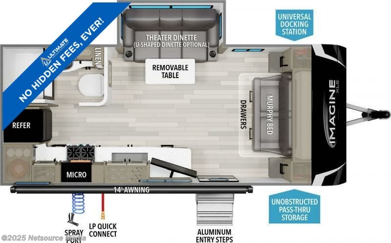 2025 Grand Design Imagine XLS 17MKE RV for Sale in Fargo, ND 58103