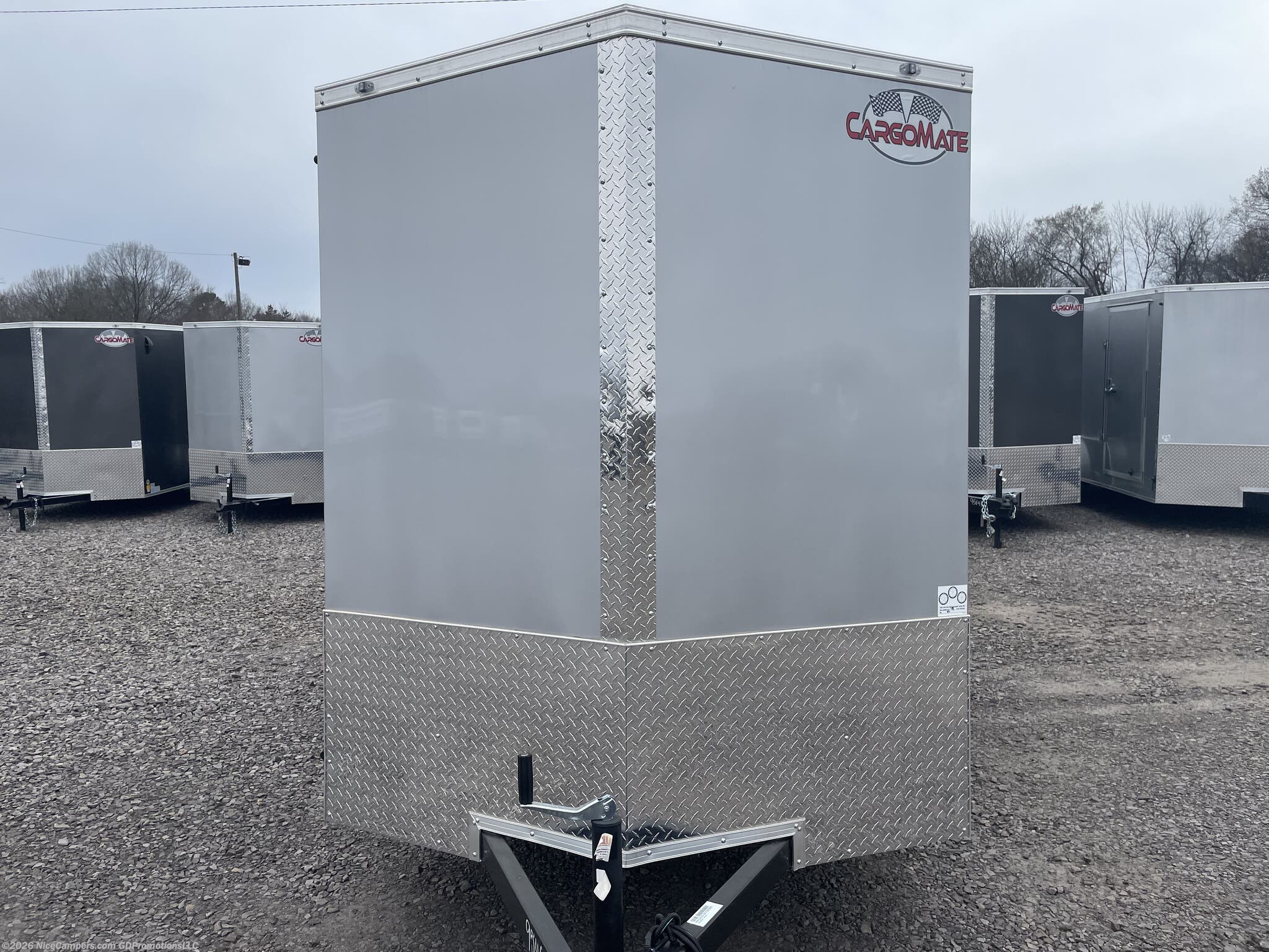 2025 E-Series 6x10x8 - Silver by Cargo Mate from NiceCampers.com in Russellville, Arkansas