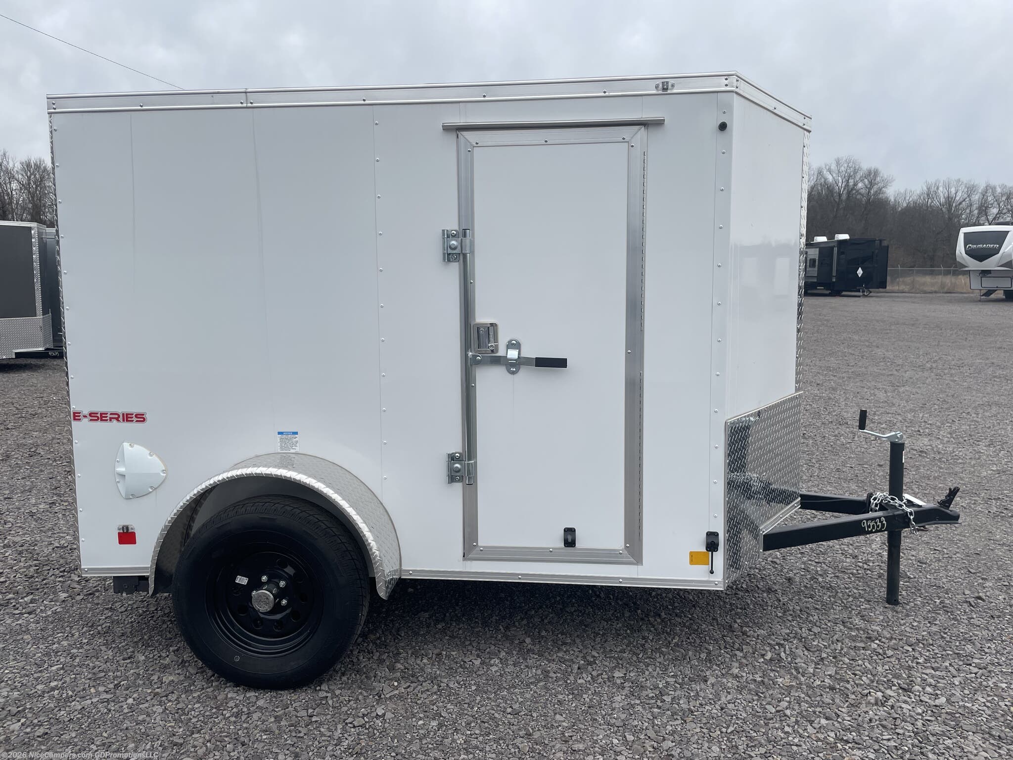 New 2025 Cargo Mate E-Series 5x8x7 - White available in Russellville, Arkansas