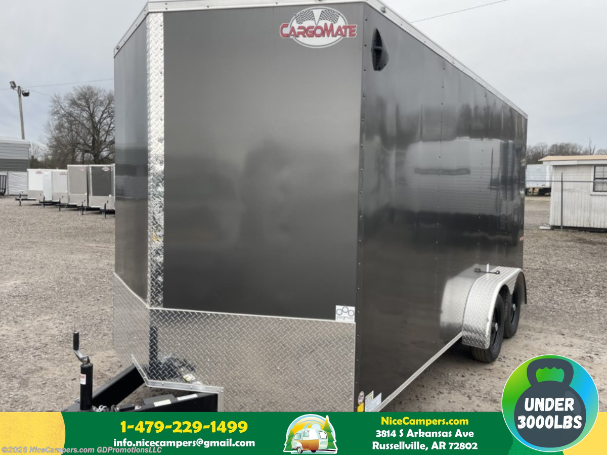 2025 Cargo Mate E-Series 7x16x9 - Charcoal