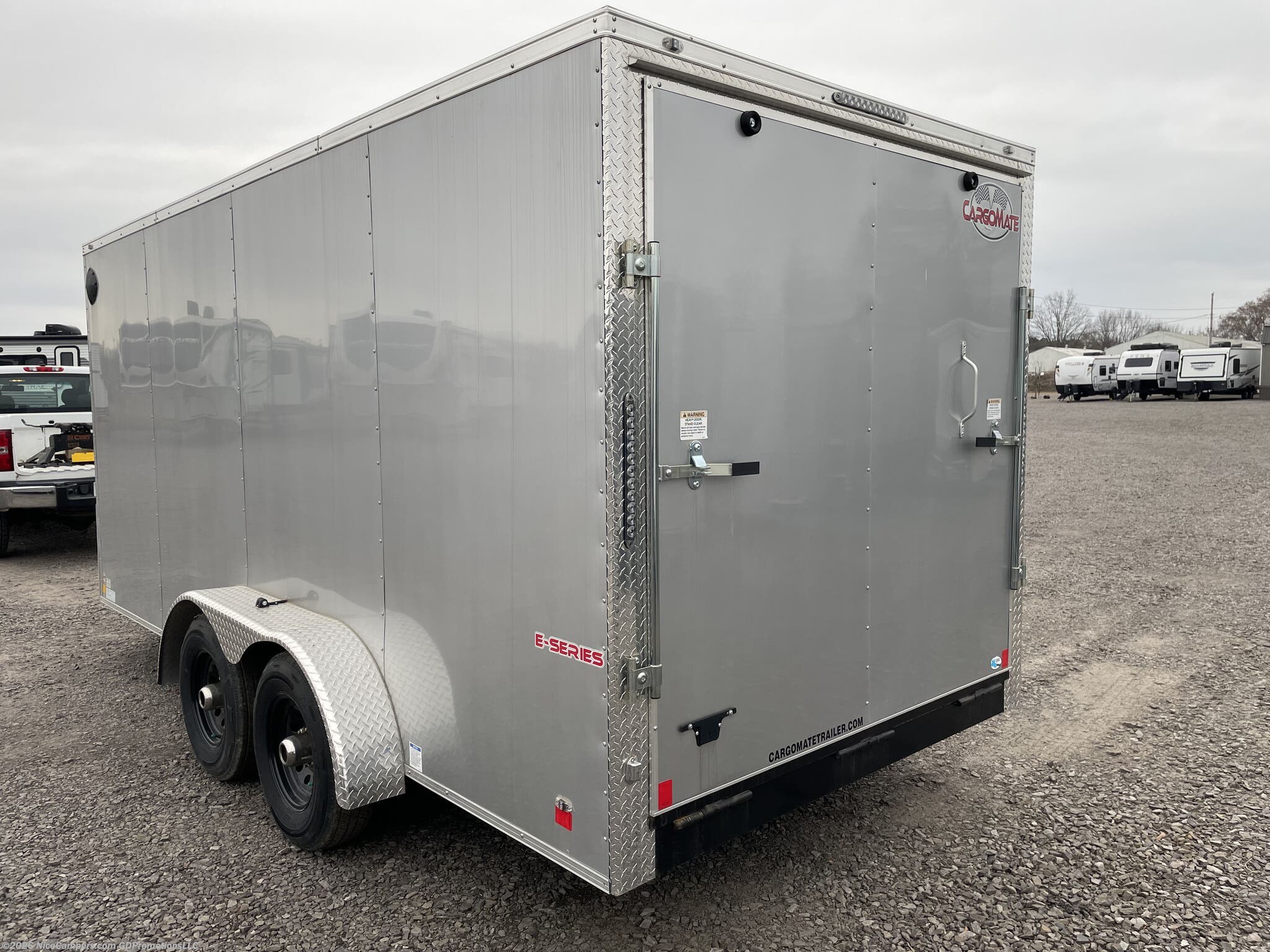 New 2024 Cargo Mate E-Series 7x16x9 - Silver available in Russellville, Arkansas
