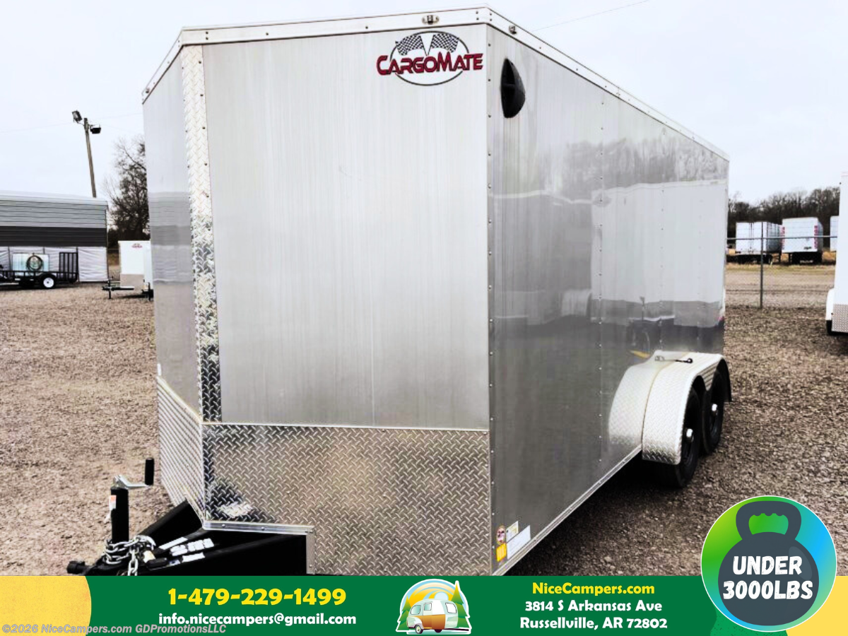 2024 Cargo Mate E-Series 7x16x9 - Silver