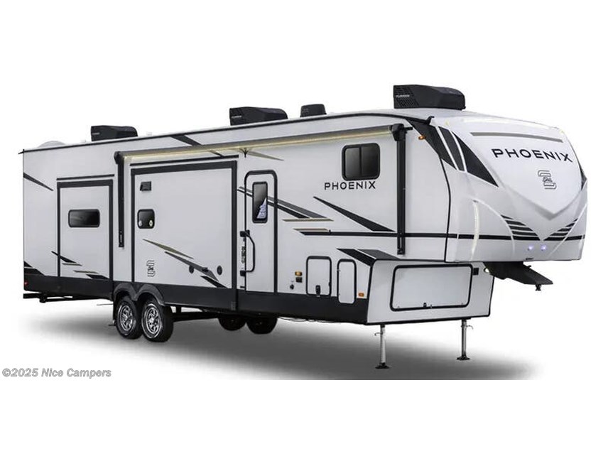 Stock Image for 2025 Shasta 336RL (options and colors may vary)