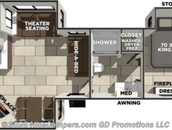 2026 Prime Time LaCrosse 3411RK - New Travel Trailer for sale by NiceCampers.com in Russellville, Arkansas