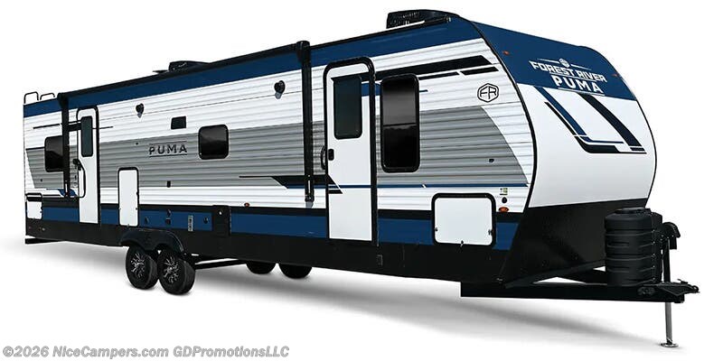 Stock Image for 2025 Palomino 337BH (options and colors may vary)