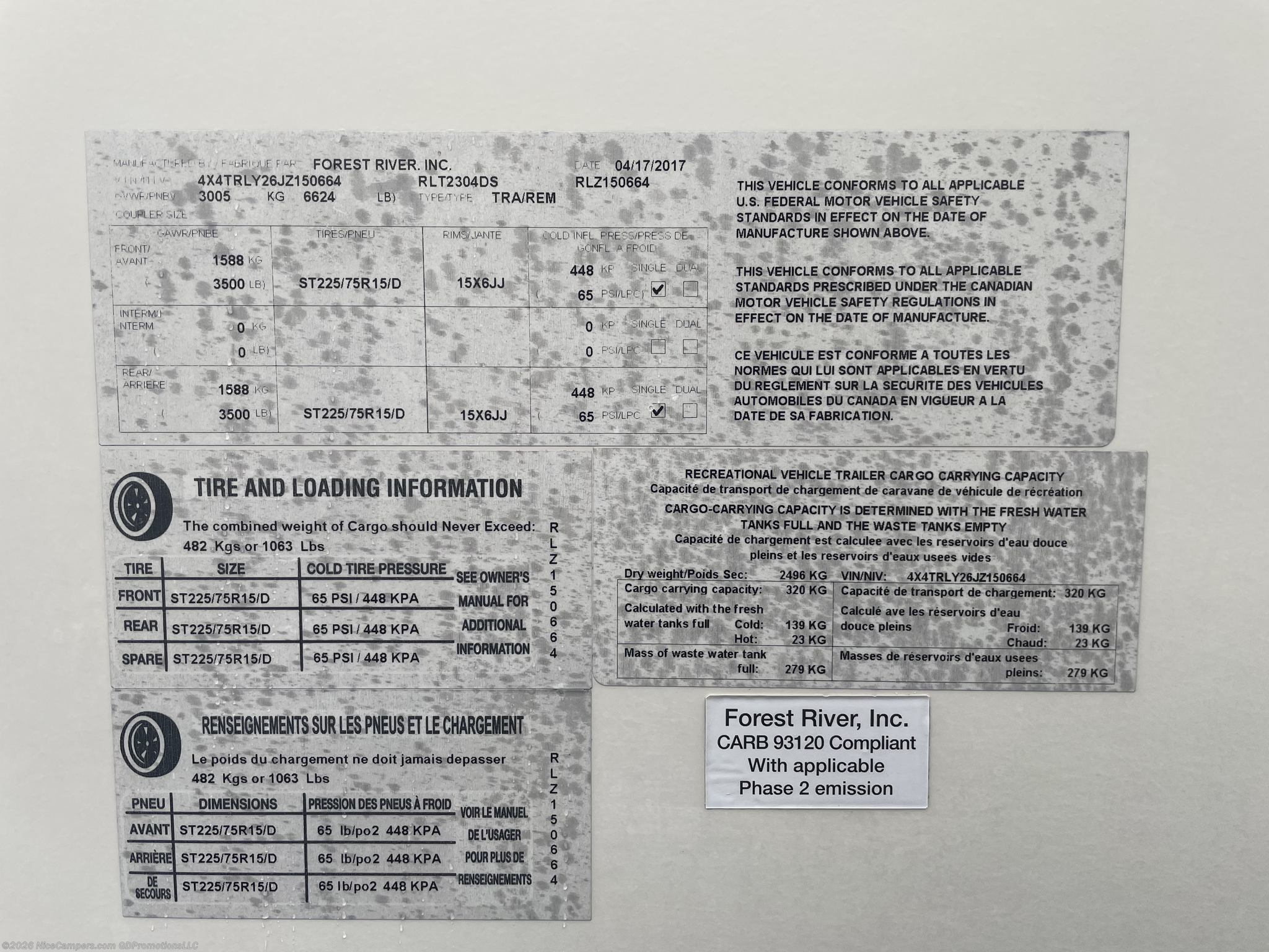 2018 Rockwood Ultra Lite 2304DS by Forest River from NiceCampers.com in Russellville, Arkansas