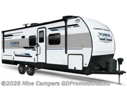Stock Image for 2026 Forest River 2580RBSS (options and colors may vary) 2026 Puma Tracks 2580RBSS by Forest River from NiceCampers.com in Russellville, Arkansas