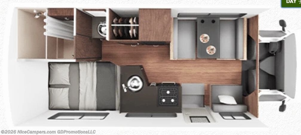 2020 Thor Motor Coach Majestic 23A - Used Class C For Sale by NiceCampers.com in Russellville, Arkansas