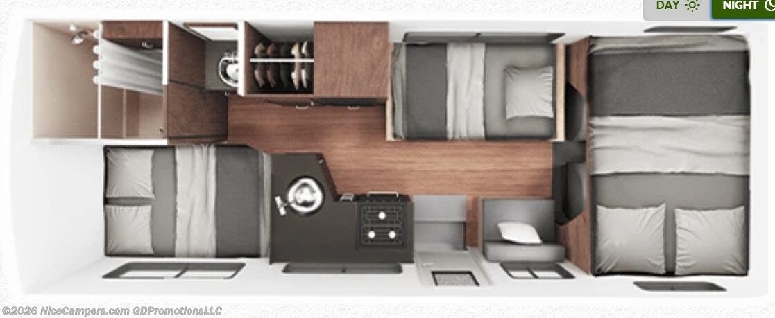 2020 Majestic 23A by Thor Motor Coach from NiceCampers.com in Russellville, Arkansas