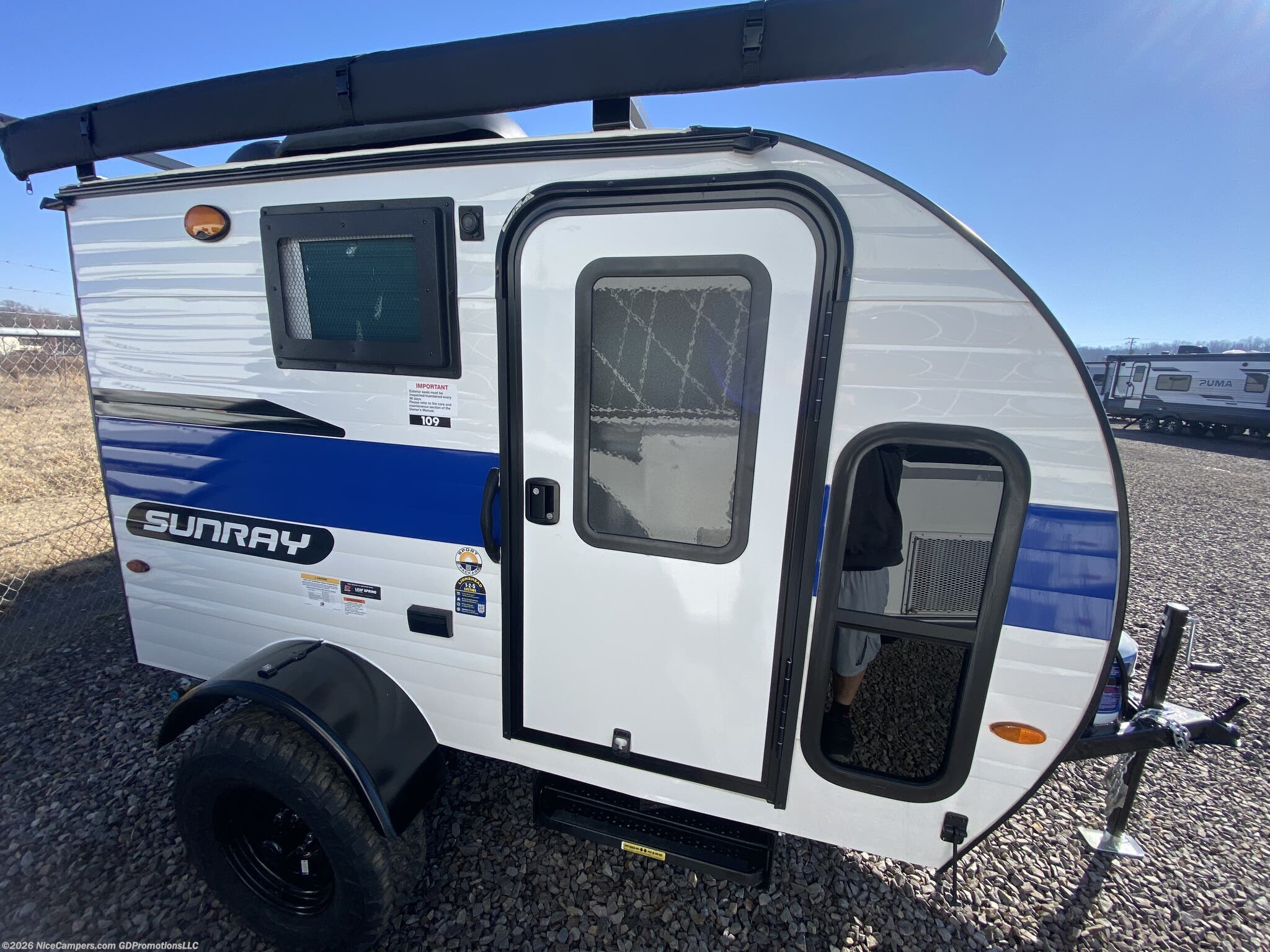 2026 Sunset Park RV SunRay 109
